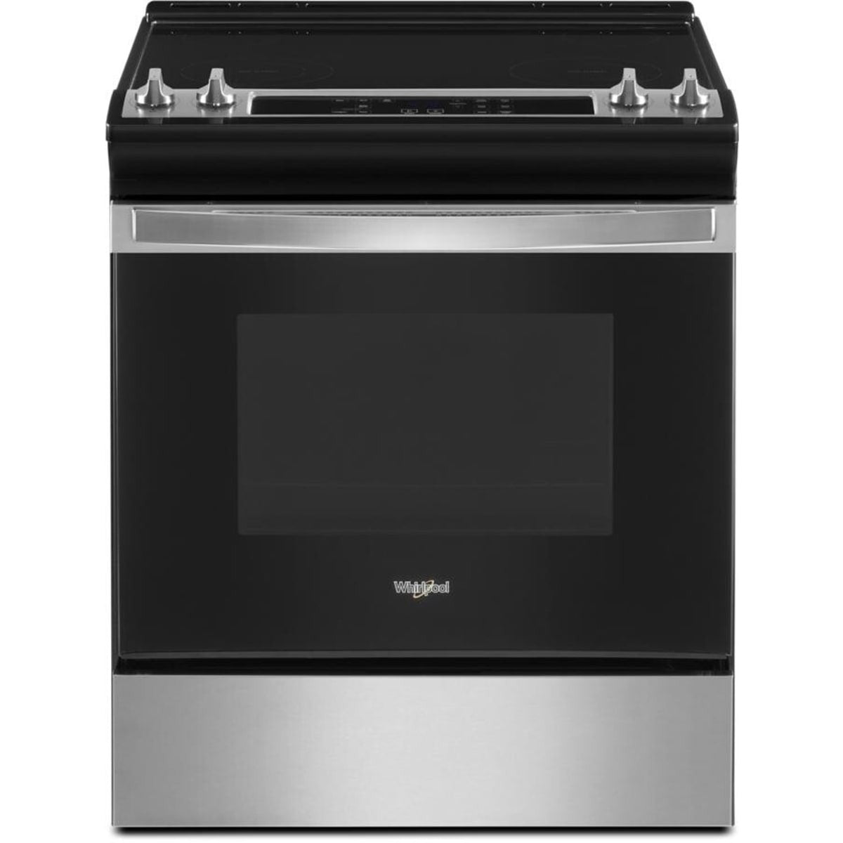 WEE515S0LS Whirlpool 4.8 cu. ft. Slide-In Electric Range with Glass Touch Controls and Frozen Bake™