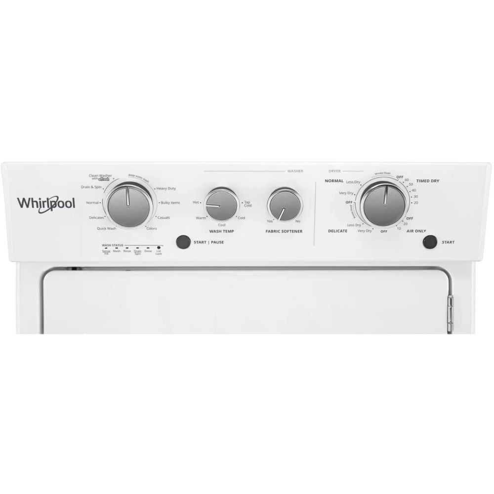 WET4027HW Whirlpool 2.7 cu. ft. Compact Washer with AutoSensing and Smart Control