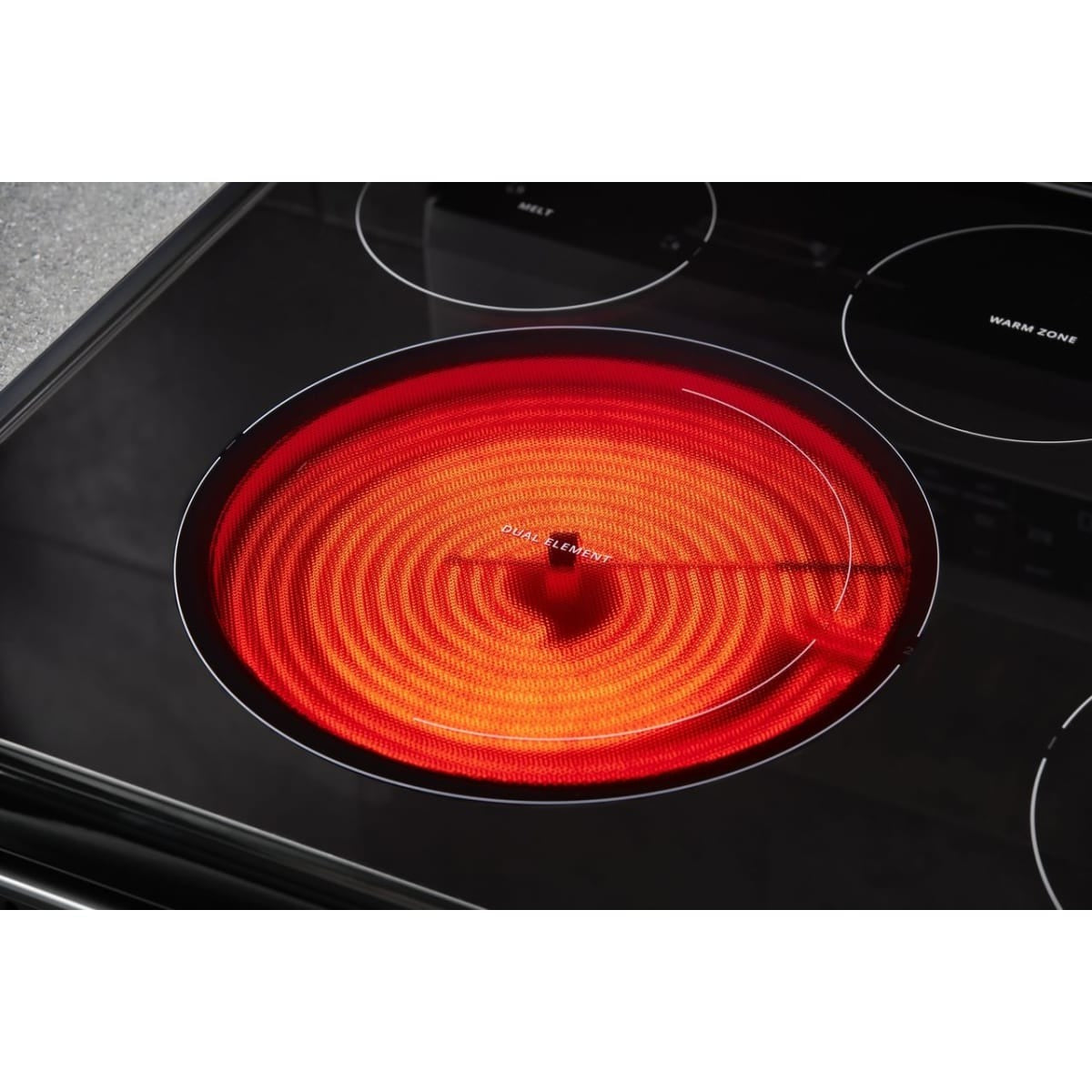 30 Inch Freestanding Electric Range with 5 Radiant Elements, 5.3 cu. ft. Oven Capacity, SteamClean, Frozen Bake™ Technology, FlexHeat™, Upswept SpillGuard™ Cooktop, Control Lock, Warm Zone Element, and Star-K Certified: Stainless Steel