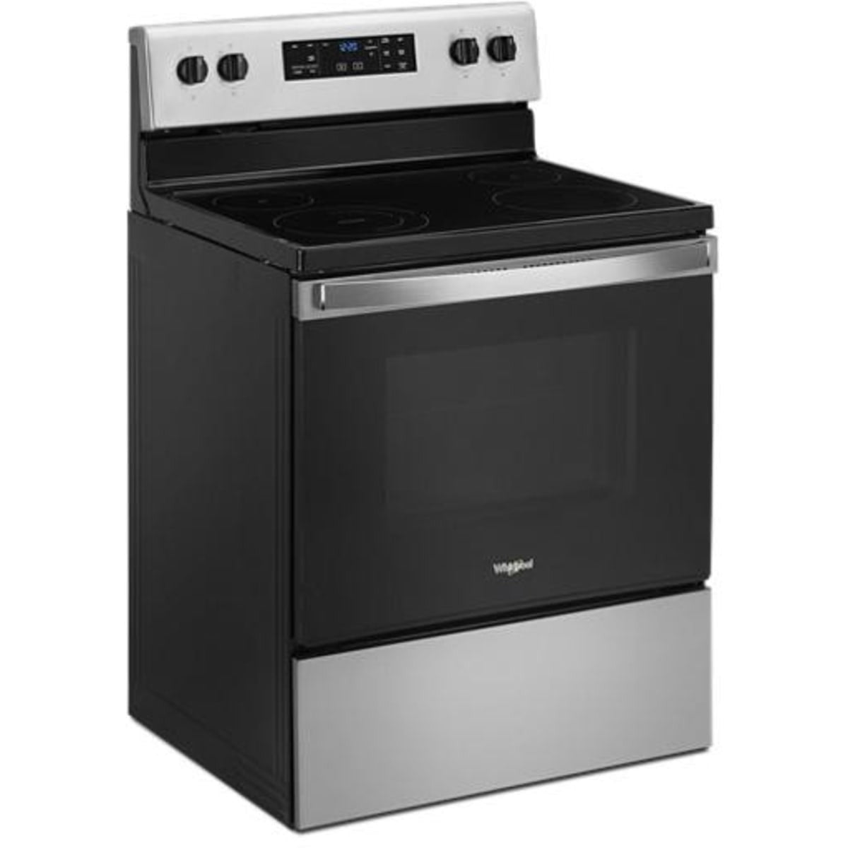 30 Inch Freestanding Electric Range with FlexHeat™, Frozen Bake™ Technology, Adjustable Self-Cleaning, SpillGuard™ Cooktop, Keep Warm Setting, Temperature Sensor, Closed Door Broiling, Warm Zone Element, Control Lock, 5.3 cu. ft. Capacity
