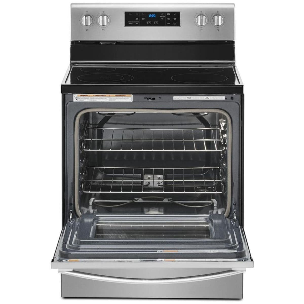 WFE525S0JS Whirlpool 5.3 cu. ft. Electric Range with Keep Warm Setting and Dual Radiant Elements