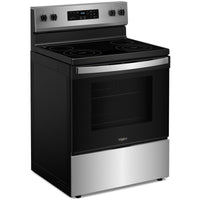 WFES3030RS Whirlpool 5.3 cu. ft. Electric Range with Ceramic Glass Cooktop and Frozen Bake™