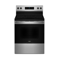 WFES3330RS - Whirlpool 5.3 cu. ft. Electric Range with FlexHeat™ Dual Radiant Element, Storage Drawer, Keep Warm Setting (Stainless Steel)