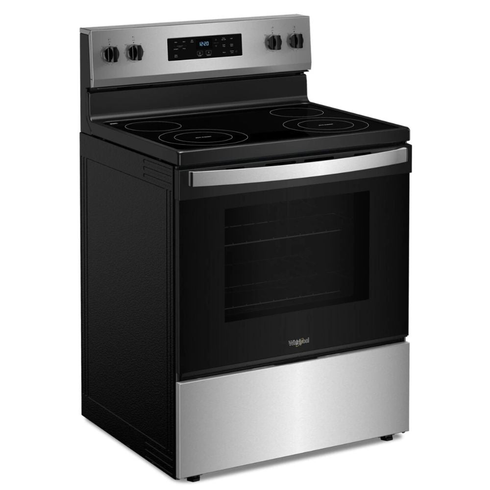 WFES3530RS Whirlpool 5.3 cu. ft. Electric Range with Frozen Bake™ Technology and Ceramic Glass Cooktop