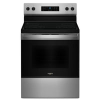WFES3530RS Whirlpool 5.3 cu. ft. Electric Range with Frozen Bake™ Technology and Ceramic Glass Cooktop