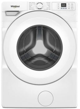 WFW4720RW Whirlpool 4.5 Cu. Ft. Front Load Washer with Quick Wash Cycle and Intuitive Controls in White