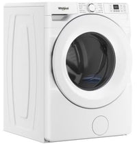 WFW4720RW Whirlpool 4.5 Cu. Ft. Front Load Washer with Quick Wash Cycle and Intuitive Controls in White