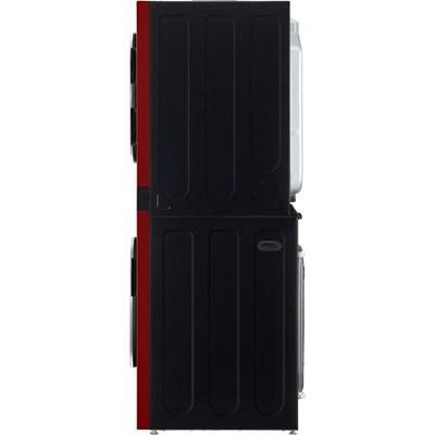 WKEX200HRA LG WashTower™ 4.5 cu. ft. Front Load Washer and 7.4 cu. ft. Electric Dryer in Wild Cherry Red