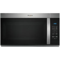 1.7 cu. ft. Over-the-Range Microwave Oven with 1,000 Watts, 2-Speed 300 CFM Venting System, Add 30 Seconds, Glass Turntable, and Cooktop Lighting: Fingerprint Resistant Stainless Steel