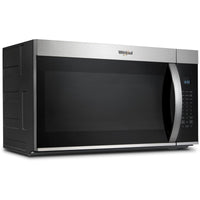 1.9 cu. ft. Over-the-Range Microwave Oven with 1,000 Watts, 3-Speed 300 CFM Venting System, Sensor Cook, Glass Turntable, and Cooktop Lighting: Fingerprint Resistant Stainless Steel