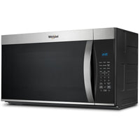 1.9 cu. ft. Over-the-Range Microwave Oven with 1,000 Watts, 3-Speed 300 CFM Venting System, Sensor Cook, Glass Turntable, and Cooktop Lighting: Fingerprint Resistant Stainless Steel