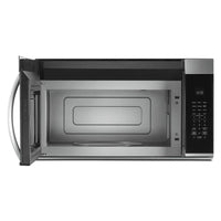 1.9 cu. ft. Over-the-Range Microwave Oven with 1,000 Watts, 3-Speed 300 CFM Venting System, Sensor Cook, Glass Turntable, and Cooktop Lighting: Fingerprint Resistant Stainless Steel