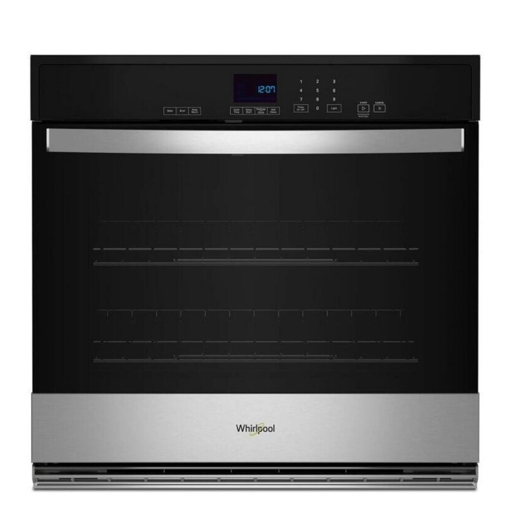 WOES3030LS Whirlpool 5.0 cu. ft. Single Wall Oven with True Convection and Smart Features