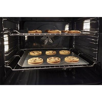 WOS52ES4MB Whirlpool 24" Single Electric Wall Oven with 2.9 Cu. Ft. Capacity and True Convection in Black