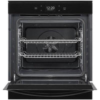 WOS52ES4MB Whirlpool 24" Single Electric Wall Oven with 2.9 Cu. Ft. Capacity and True Convection in Black