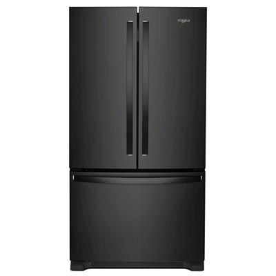 WRF540CWHB Whirlpool 36" French Door Refrigerator with Interior Water Dispenser in Black