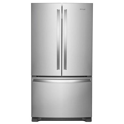 WRF540CWHZ Whirlpool 36" French Door Refrigerator with Interior Water Dispenser in Fingerprint Resistant Stainless Steel