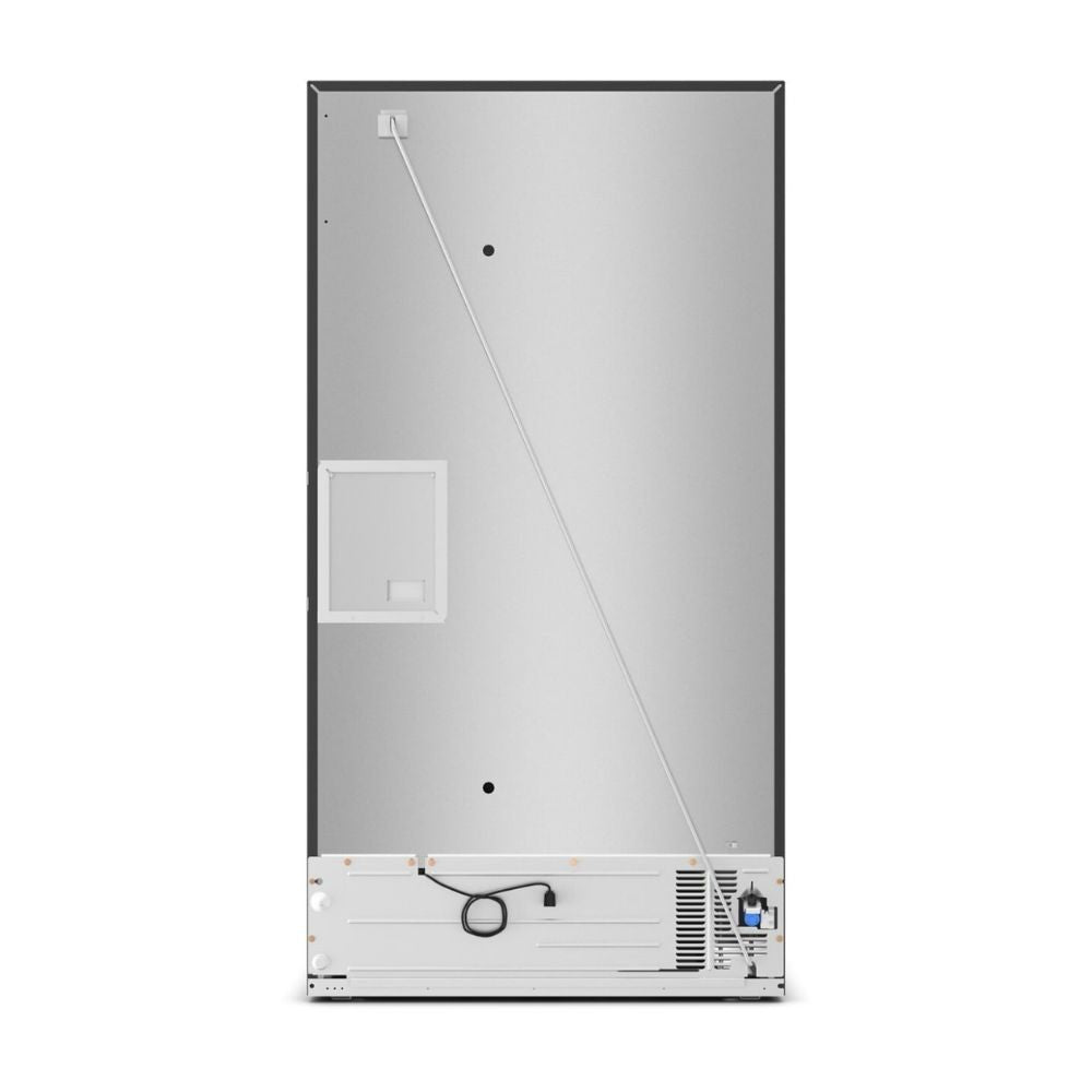Whirlpool WRMF7736PZ – 36‑Inch French‑Door Refrigerator with 26.2 Cu. Ft. Capacity, Dual Cooling System, Frameless Glass Shelves, Adjustable/Sliding “Tuck” Shelf, Fingerprint‑Resistant Stainless Steel Finish, Exterior Ice and Water Dispenser.