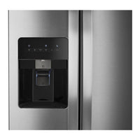 WRS315SDHM - Whirlpool 24 cu. ft. Side-by-Side Refrigerator with Adjustable Gallon Storage, LED Lighting, External Ice & Water Dispenser (Fingerprint Resistant Stainless Steel)