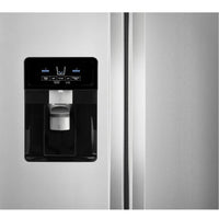 WRS321SDHZ Whirlpool 21.4 cu. ft. Side-by-Side Refrigerator with SpillGuard™ Glass Shelves