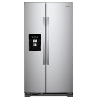 WRS325SDHZ Whirlpool 25 cu. ft. Side-by-Side Refrigerator with In-Door-Ice® Storage and LED Lighting