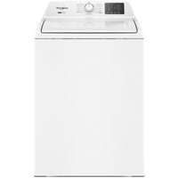 WTW4107SW — Whirlpool 4.2–4.3 cu. ft. Top-Load Washer with 2-in-1 Removable Agitator, Presoak Option, Sanitize with Oxi & Cold Wash Cycle (White)