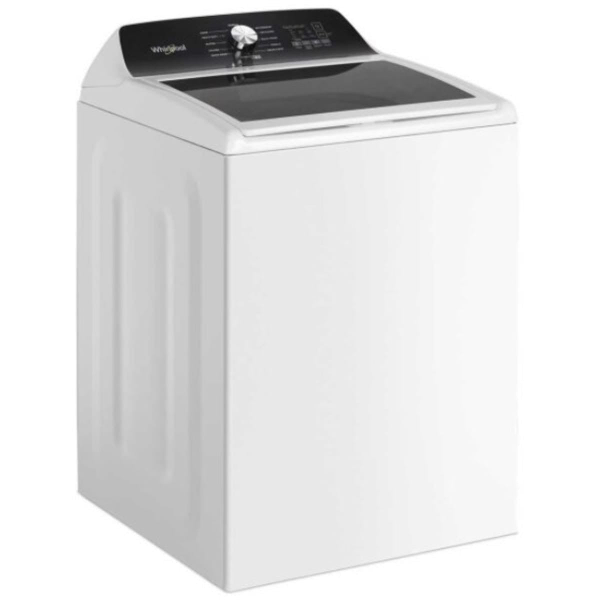 27 Inch Top Load Washer with 4.5 cu ft Capacity, Built In Water Faucet, Presoak Option, Quick Wash, Deep Water Wash, Extra Rinse Option, Slow Close Glass Lid, Affresh® Cycle and Lifetime Warranty Included